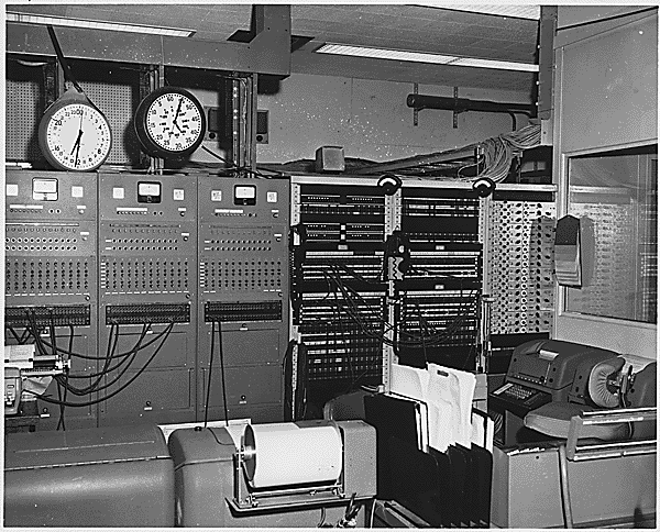 National Archives:  NASA computers, Mercury project (ca 1952-1968)